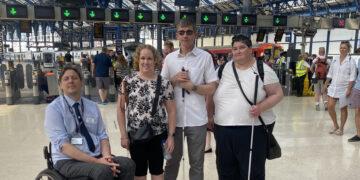 New phone app helps blind people get round Brighton station