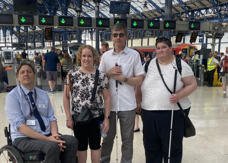 New phone app helps blind people get round Brighton station