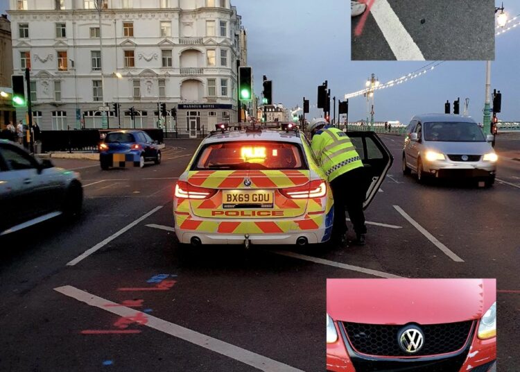 Dangerous driving arrests after seafront car meet