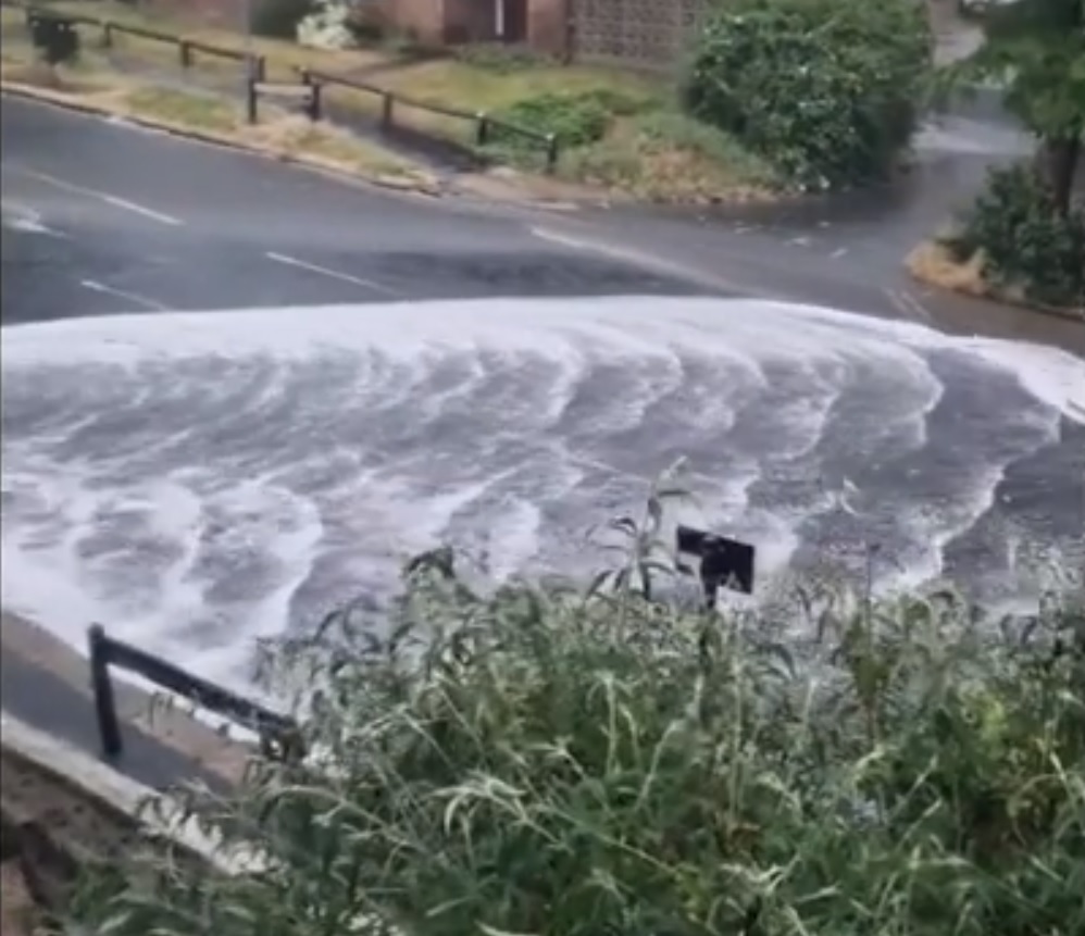 Homes and businesses flooded after thunderstorm hits Brighton and Hove Brighton and Hove News