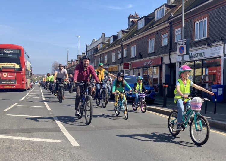 Mass kids bike ride through Brighton and Hove to highlight need for safer roads