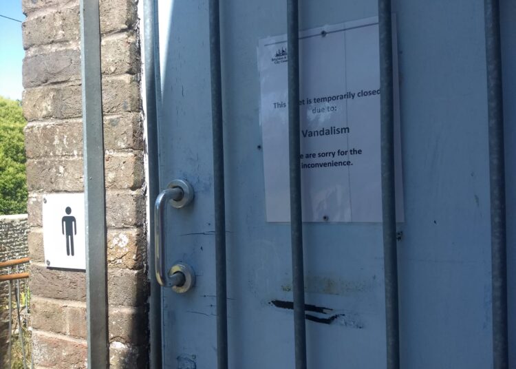 Easthill Park toilets vandalised just eight days after reopening