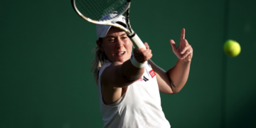 Brighton tennis player beaten by seed in first round at Wimbledon
