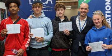 BACA students celebrate GCSE results