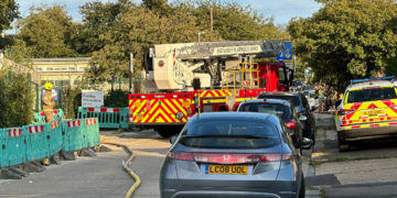Fire breaks out at Brighton school