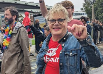 It rained on their parade but Pride shines and sparkles