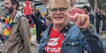 It rained on their parade but Pride shines and sparkles