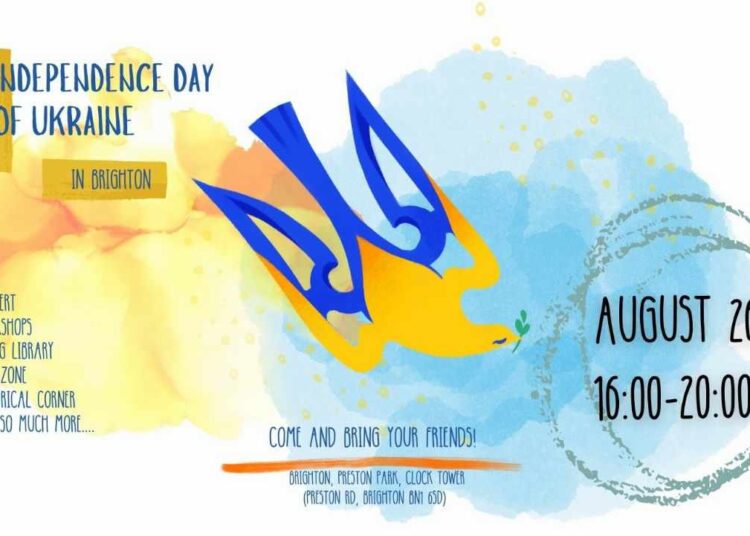 Hundreds of Ukrainians to celebrate independence at festival in Brighton