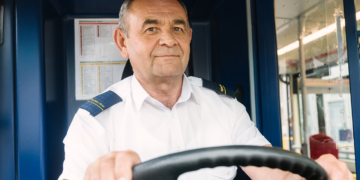 Ukrainian evacuee becomes first to take job as bus driver via recruitment scheme