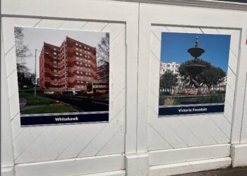 Prankster artists swap snaps of Brighton tourist traps for housing estates
