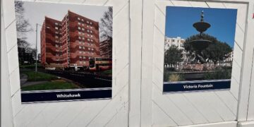 Prankster artists swap snaps of Brighton tourist traps for housing estates