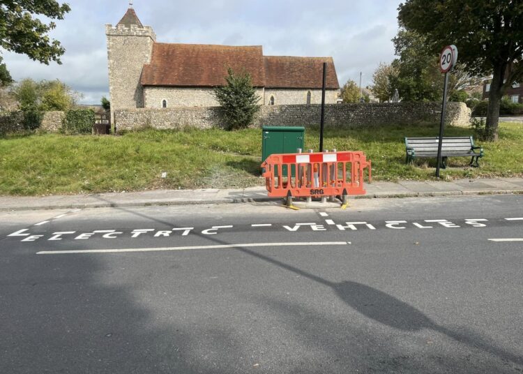 Electric charging spots to be removed because they would block hearses