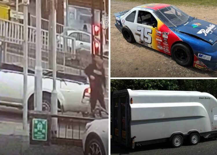 Racing car stolen from Hove seafront