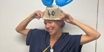 From Bond’s suits to birthday suits – why costume designer to stars became a Brighton midwife