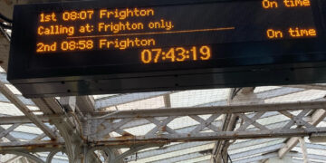 All aboard the Frighton train for Hallowe’en