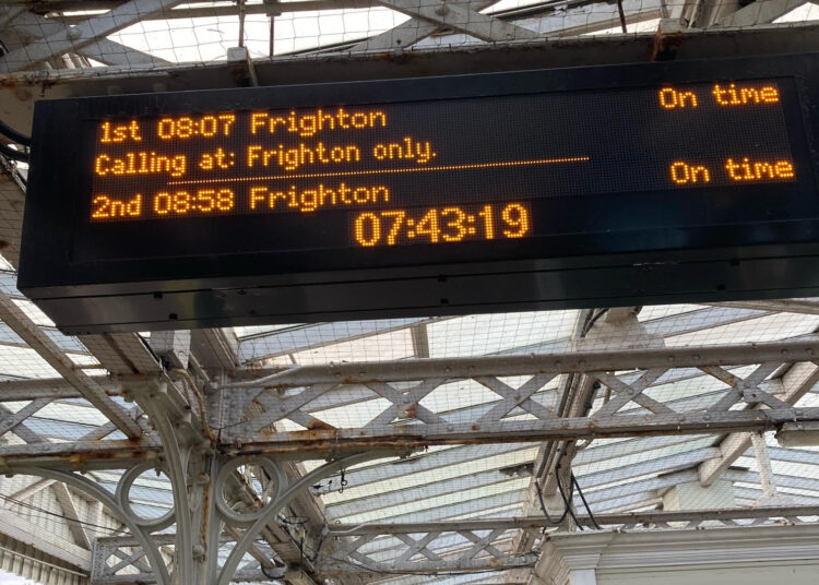 All aboard the Frighton train for Hallowe’en