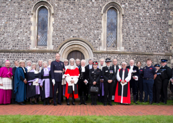 High Sheriff holds service for judges and magistrates