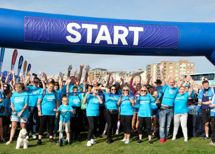 Brighton Memory Walk raises almost £100k for Alzheimer’s Society