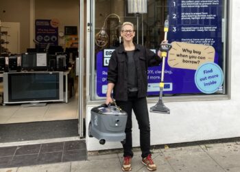 Carpet cleaners, drills and strimmers on loan at Brighton’s Library of Things