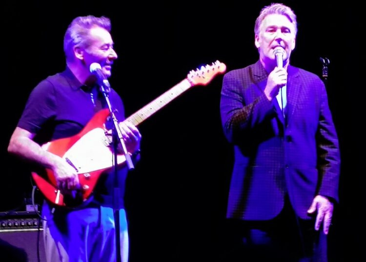 Cheeky banter and songs with China Crisis at the Ropetackle