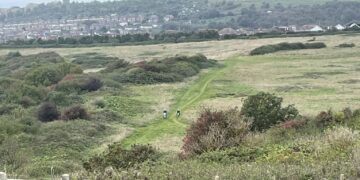 Woman attacked after confronting off-road biker