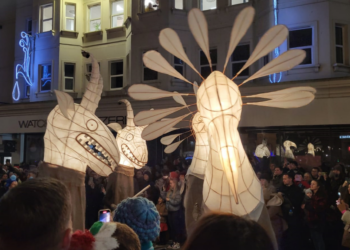 Thousands flock to watch Burning the Clocks