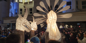 Thousands flock to watch Burning the Clocks