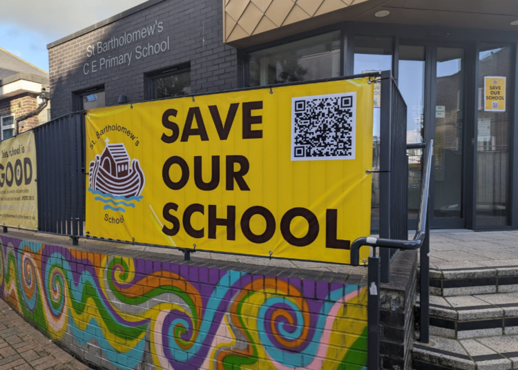 Thousands sign petitions to save two schools from closure