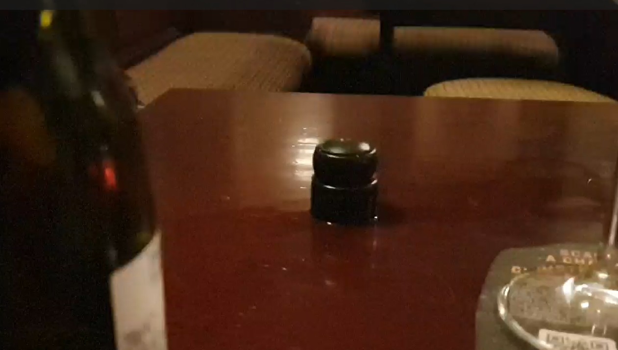 Chilling champagne phenomenon spooks pub goers