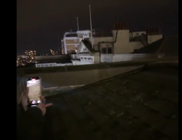 Urban explorers on hospital roof spark police op