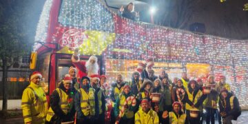 Santa Bus raises £37.6k in 20th year