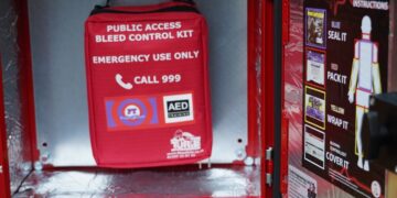 Bleed control kits installed at two Brighton violence hotspots
