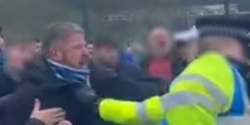 Image of man wanted over Albion match assault released