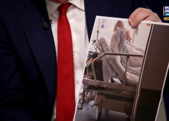 Brighton A&E like a warzone, Piers Morgan tells PM