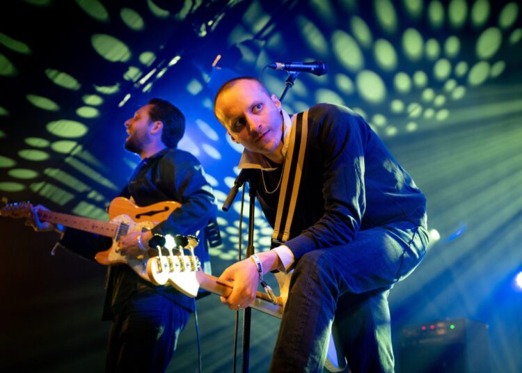 86TVs supergroup getting ready for Concorde 2 gig