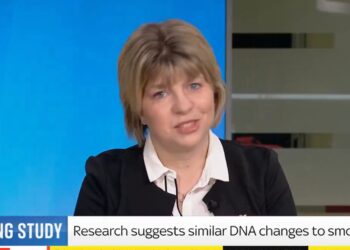 Minister begs husband and ex-Brighton councillor to quit vaping live on TV