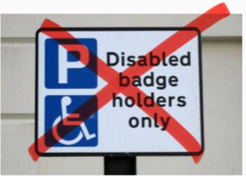 What does the removal of disabled parking bays on Regent Street say about the council?