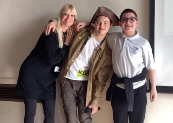 Disney actor visits special school for careers week