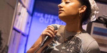 A musical masterclass from English Teacher at the launch of ‘This Could Be Texas’