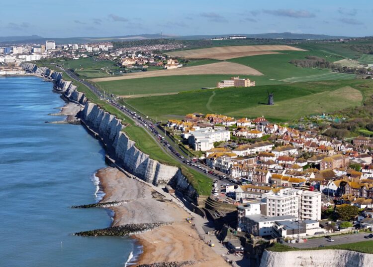 Gas main along main seafront road repaired