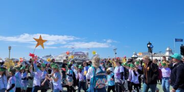Thousands line street for Children’s Parade