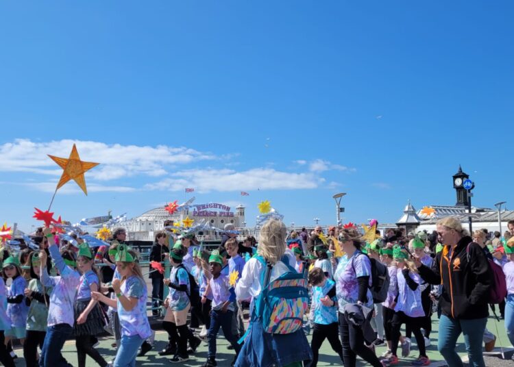 Thousands line street for Children’s Parade