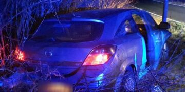 Dangerous driver crashed on A27 after speeding at 115mph