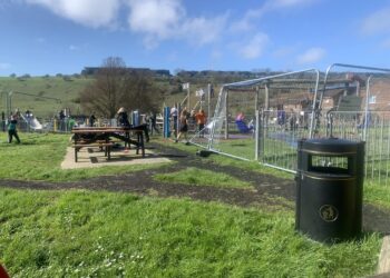 Councillor demands contractor fix play park closed for months