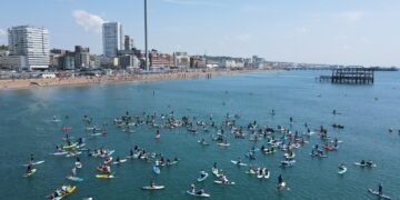 Surfers to stage a paddle-out protest against sewage pollution