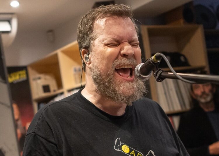 John Grant captivates fans in Brighton record store