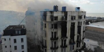 Royal Albion blaze started in window frame, investigation finds