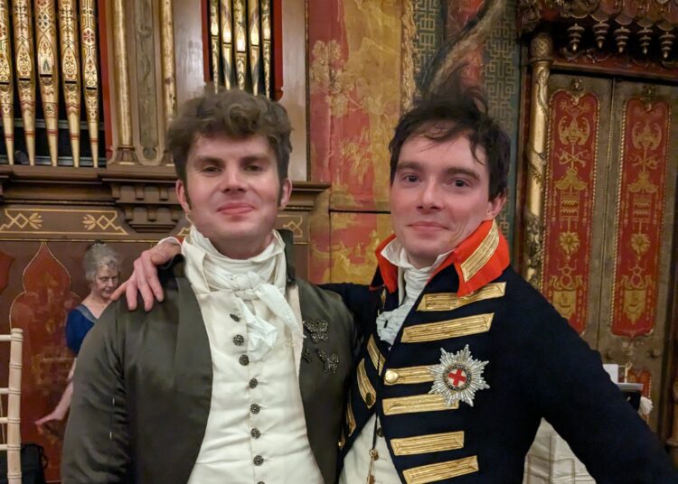 Regency tailor receives surprise proposal at Royal Pavilion ball