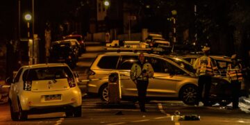 Man arrested after woman pedestrian killed in crash