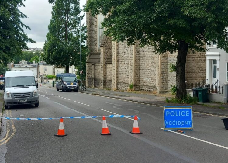 Woman seriously injured after being hit by minibus